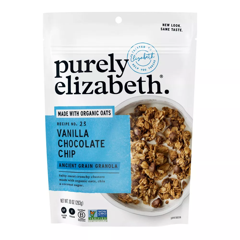 [GDS-00006] Purely Elizabeth®: Vanilla Chocolate Chip - Ancient Grain Granola (10oz)