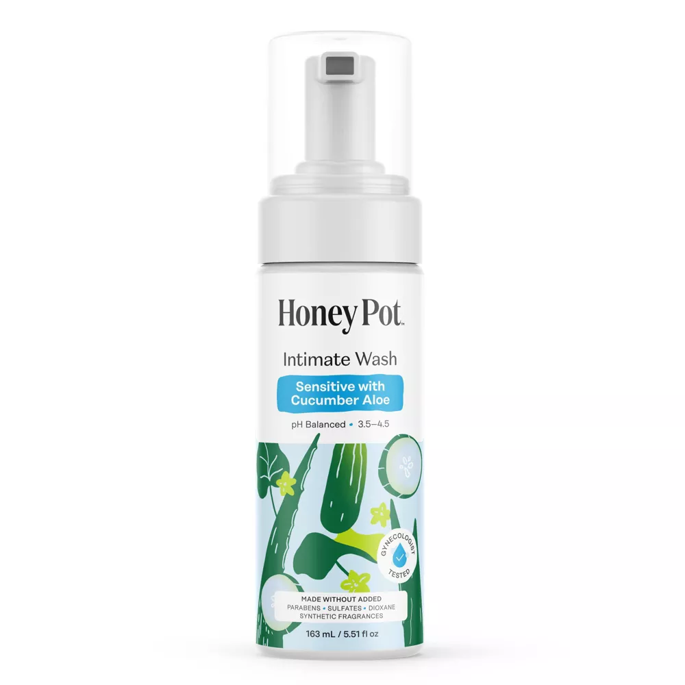[PSC-00018] The Honey Pot™ Intimate Wash - Sensitive with Cucumber Aloe (5.51 fl oz)