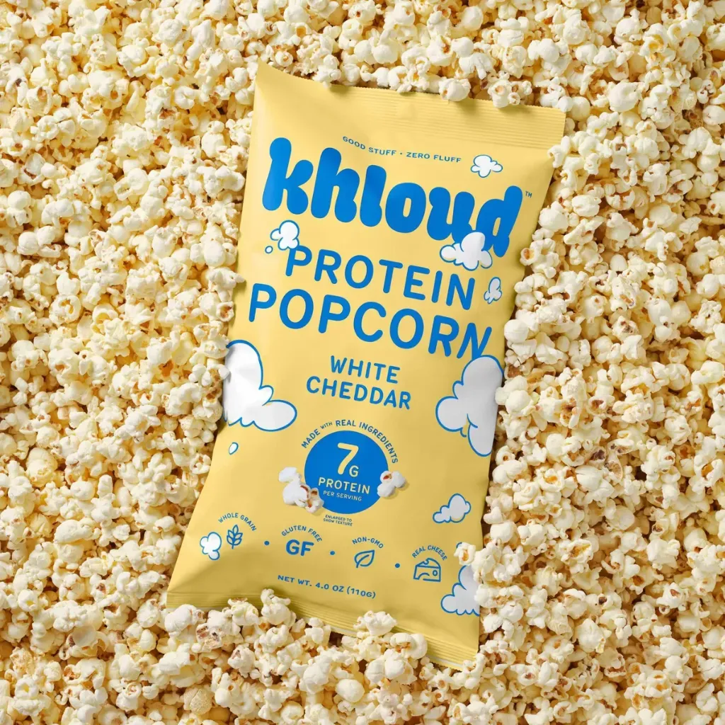 [GDS-00009] Khloud: Proteins Popcorns - White Cheddar (4.0 oz )