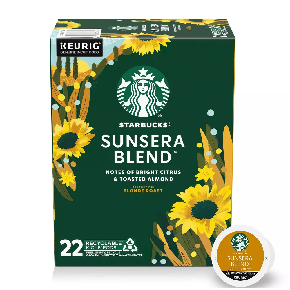 [PDS-00017] Starbucks®: Sunsera Blend™ - Blonde Roast 22 Pods (264g)