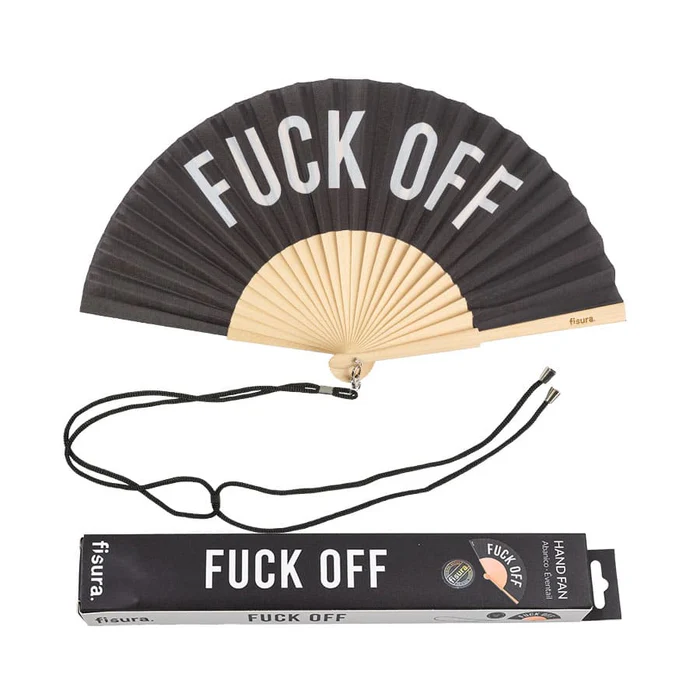 [ACCS-00028] Fisura: Abanico "Fuck Off" - Black
