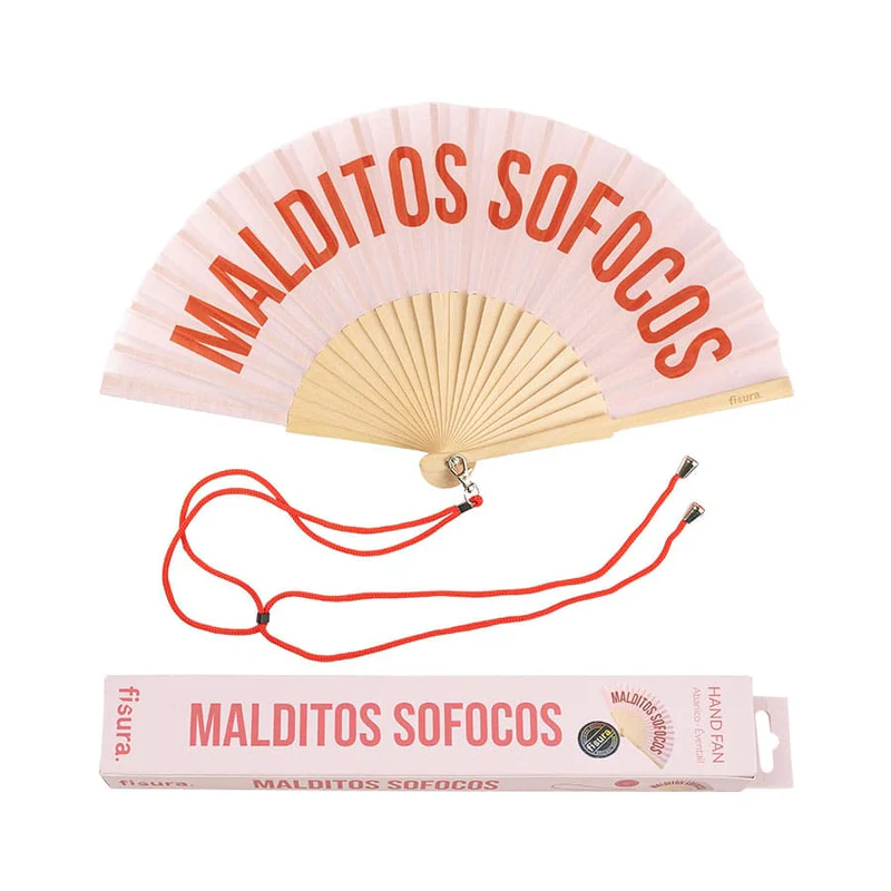 [ACCS-00030] Fisura: Abanico Malditos Sofocos - Rosa