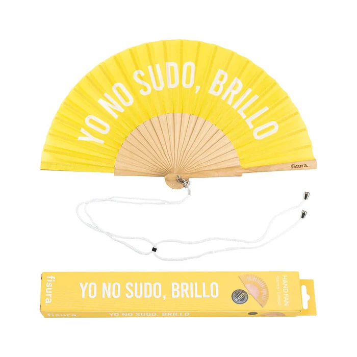 [ACCS-00031] Fisura: Abanico Yo No Sudo, Brillo - Yellow