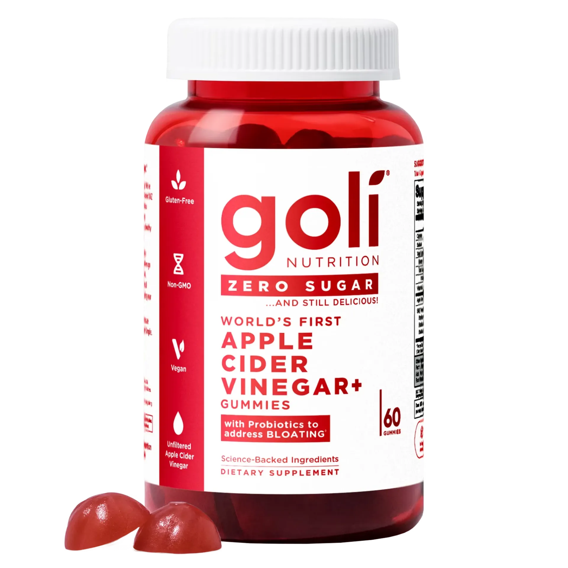 [NS-00005] Goli Nutrition: Apple Cider Vinegar (60 Gummies)