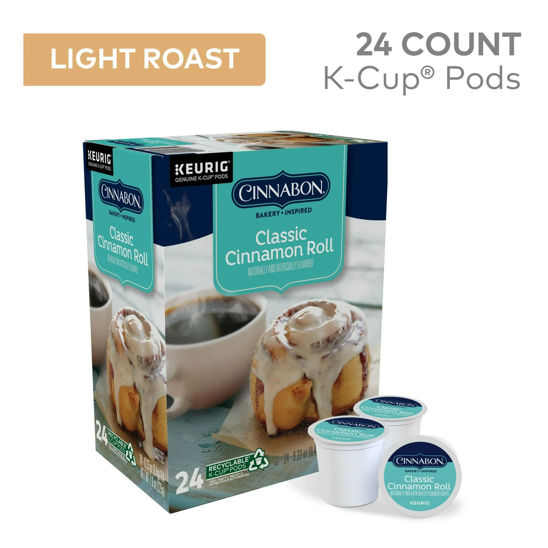 [PDS-00008] Cinnabon® Classic Cinnamon Roll 24 Pods 225g